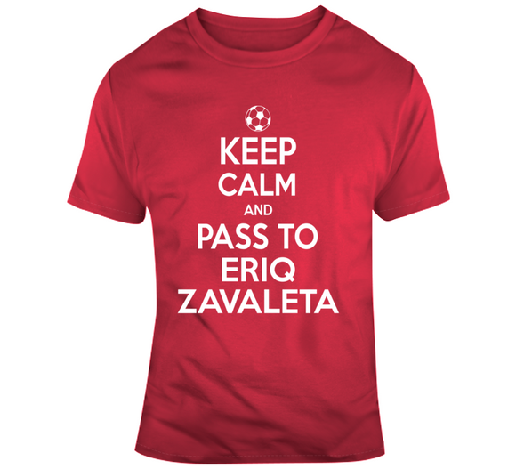 Eriq Zavaleta Keep Calm Toronto Soccer Fan T Shirt - theSixTshirts