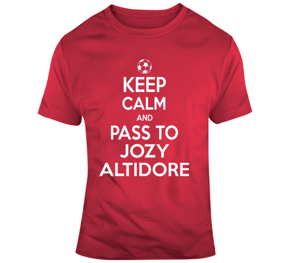 Jozy Altidore Keep Calm Toronto Soccer Fan T Shirt - theSixTshirts