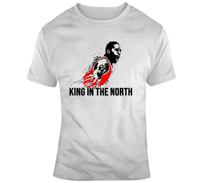 Kawhi Leonard King In The North Toronto Basketball Fan T Shirt theSixTshirts