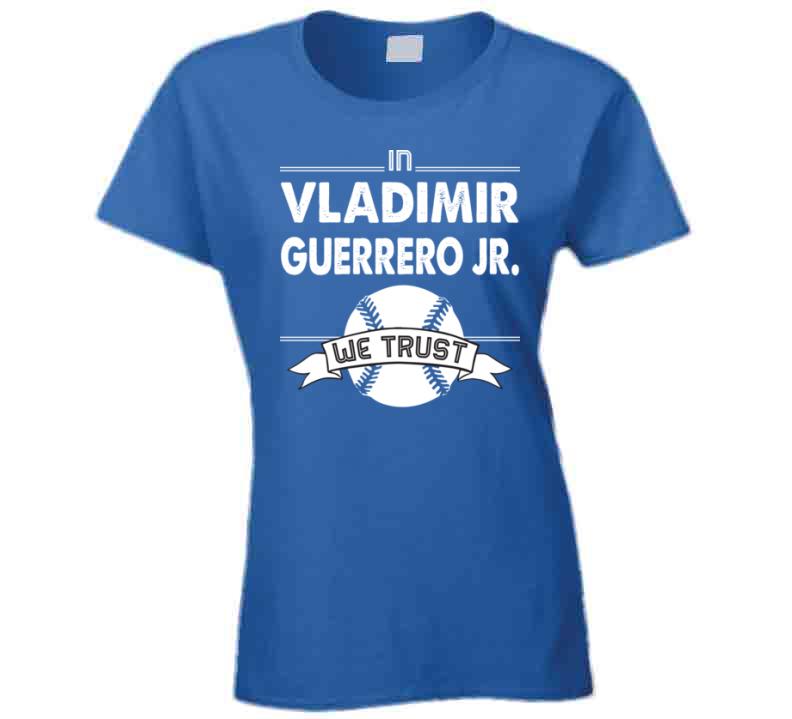 Vladimir Guerrero Jr. Name & Number T-Shirt - Gray - Tshirtsedge