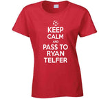 Ryan Telfer Keep Calm Toronto Soccer Fan T Shirt