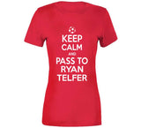 Ryan Telfer Keep Calm Toronto Soccer Fan T Shirt