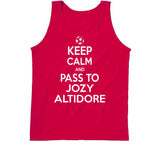 Jozy Altidore Keep Calm Toronto Soccer Fan T Shirt - theSixTshirts