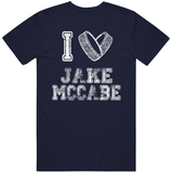 Jake McCabe I Heart Toronto Hockey Fan T Shirt