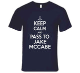 Jake McCabe Keep Calm Pass Toronto Hockey Fan T Shirt