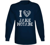 Jake McCabe I Heart Toronto Hockey Fan T Shirt