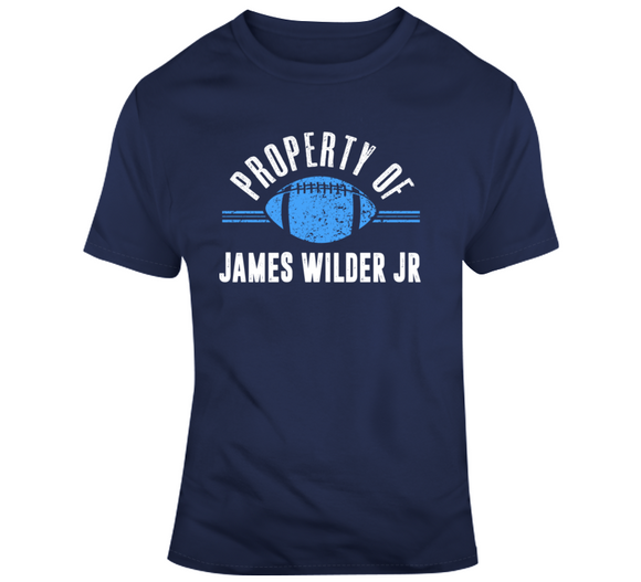 James Wilder Jr Property Toronto Football Fan T Shirt - theSixTshirts