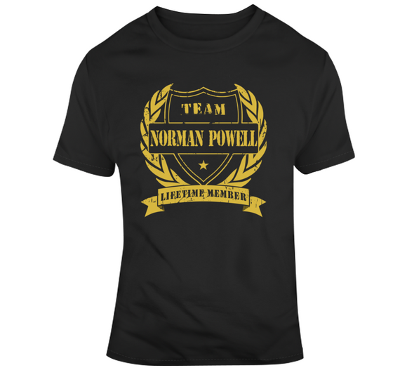 Norman Powell Team Lifetime Member Toronto Basketball Fan T Shirt - theSixTshirts