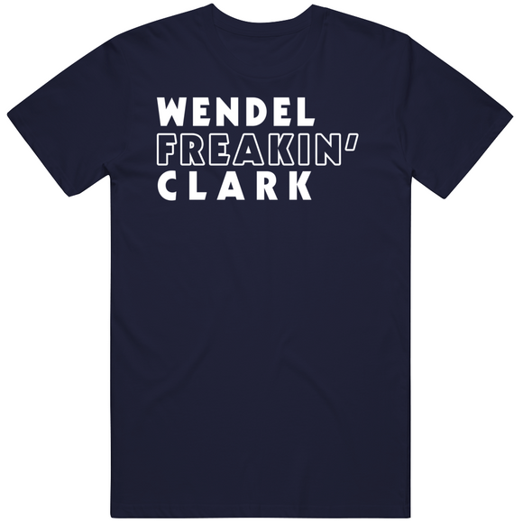 Wendel Clark Freakin Toronto Hockey Fan T Shirt