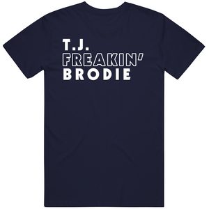 Tj Brodie Freakin Toronto Hockey Fan T Shirt