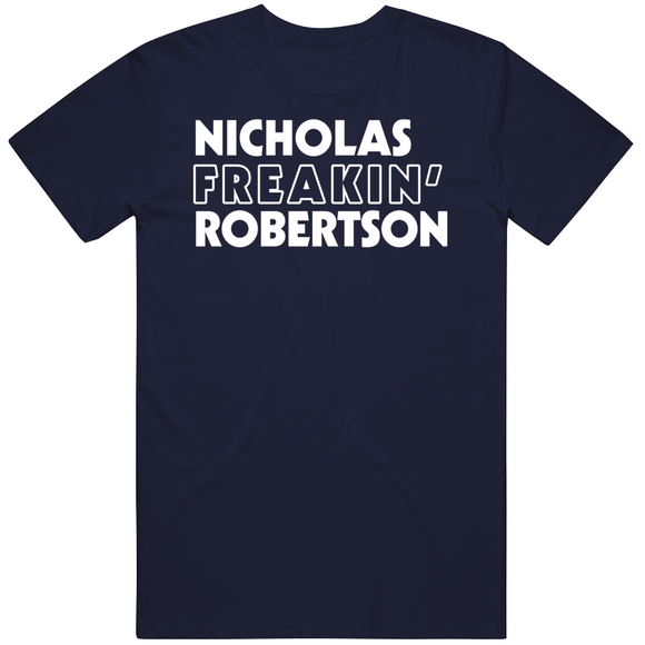 Nicholas Robertson Freakin Toronto Hockey Fan T Shirt