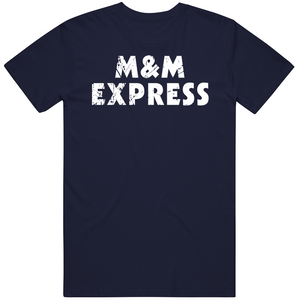 M And M Express Matthews And Marner Toronto Hockey Fan Distressed T Shirt