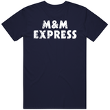 M And M Express Matthews And Marner Toronto Hockey Fan Distressed T Shirt