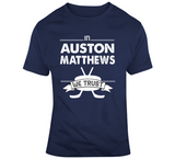 Auston Matthews We Trust Toronto Hockey Fan T Shirt - theSixTshirts