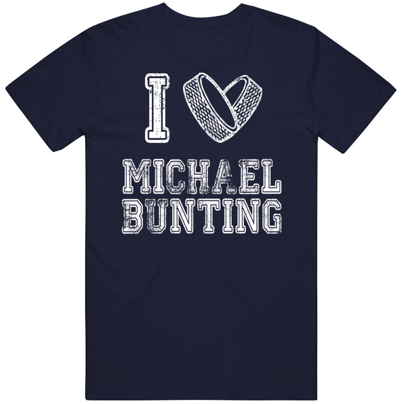 Michael Bunting I Heart Toronto Hockey Fan T Shirt