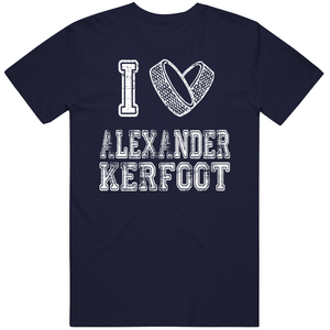 Alexander Kerfoot I Heart Toronto Hockey Fan T Shirt