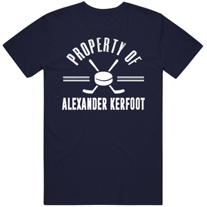 Alexander Kerfoot Property Of Toronto Hockey Fan T Shirt