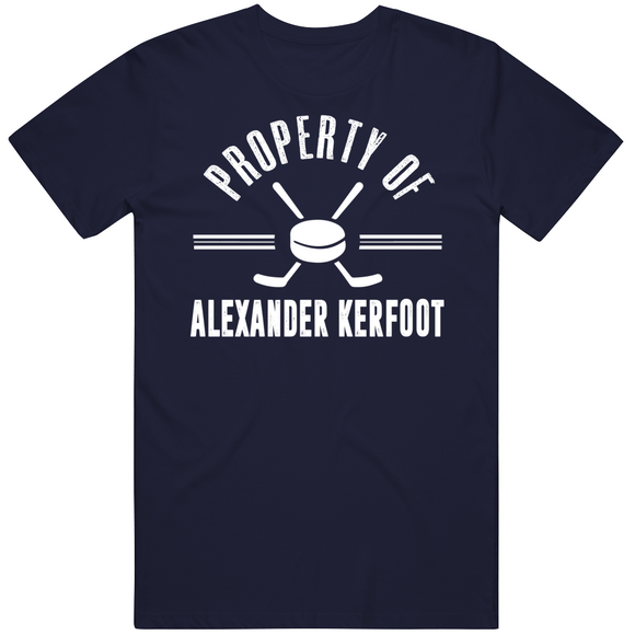 Alexander Kerfoot Property Of Toronto Hockey Fan T Shirt
