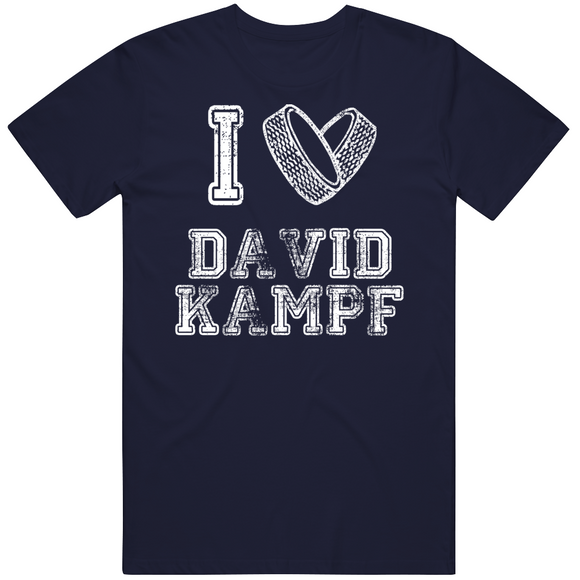 David Kampf I Heart Toronto Hockey Fan T Shirt