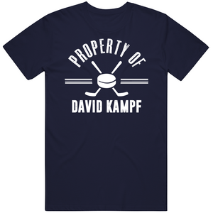 David Kampf Property Of Toronto Hockey Fan T Shirt