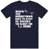 T.J. Brodie Boogeyman Toronto Hockey Fan T Shirt