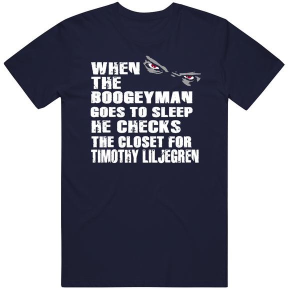 Timothy Liljegren Boogeyman Toronto Hockey Fan T Shirt