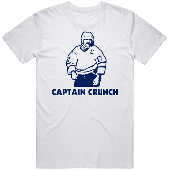 Wendel Clark Captain Crunch Toronto Hockey Fan T Shirt