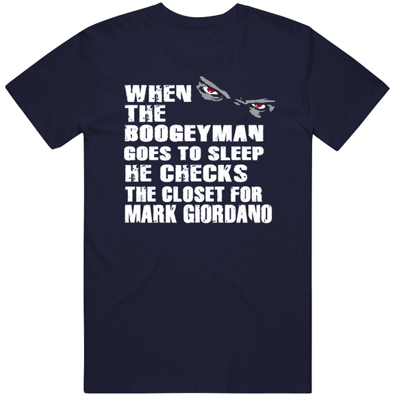Mark Giordano Boogeyman Toronto Hockey Fan T Shirt