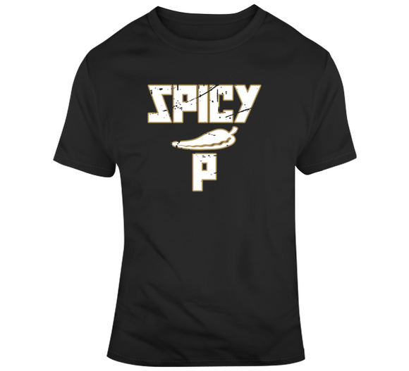 Pascal Siakam Spicy P Distressed Toronto Basketball T Shirt