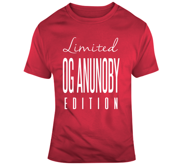OG Anunoby Limited Edition Toronto Basketball Fan T Shirt - theSixTshirts