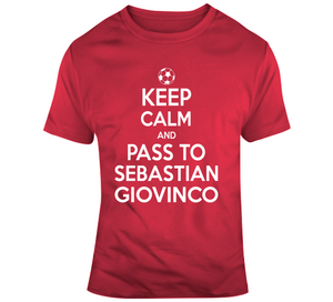 Sebastian Giovinco Keep Calm Toronto Soccer Fan T Shirt