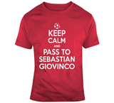 Sebastian Giovinco Keep Calm Toronto Soccer Fan T Shirt