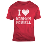 Norman Powell I Heart Toronto Basketball Fan T Shirt - theSixTshirts