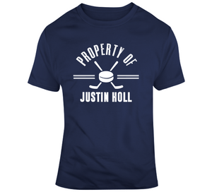 Justin Holl Property Of Toronto Hockey Fan T Shirt - theSixTshirts