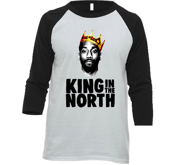 Kawhi Leonard King In The North Toronto Basketball Fan V4 T Shirt - theSixTshirts