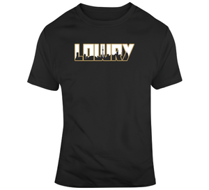 Kyle Lowry The Six Skyline Toronto Basketball Fan T Shirt - theSixTshirts