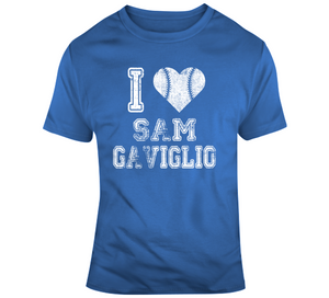 Sam Gaviglio I Heart Toronto Baseball Fan T Shirt