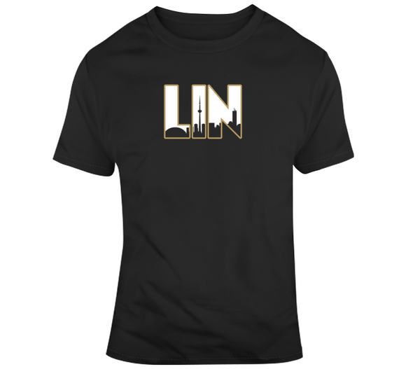 Jeremy Lin The Six Skyline Toronto Basketball Fan T Shirt - theSixTshirts