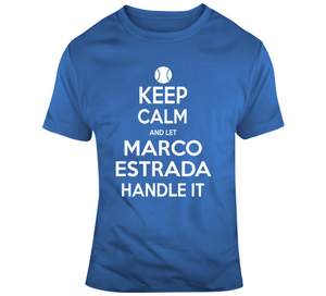 Marco Estrada Keep Calm Toronto Baseball Fan T Shirt - theSixTshirts