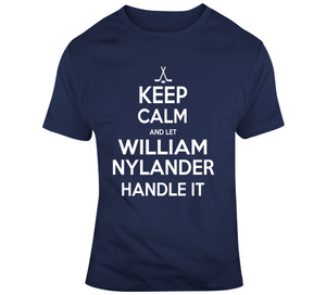 William Nylander Keep Calm Toronto Hockey Fan T Shirt