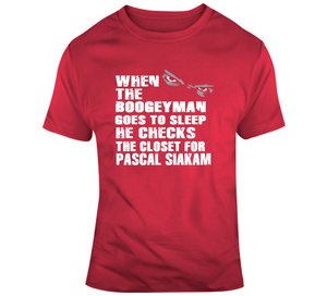 Pascal Siakam Boogeyman Toronto Basketball Fan T Shirt