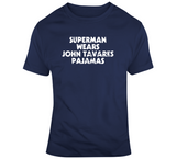 John Tavares Superman Pajamas Toronto Hockey Fan Distressed V2 T Shirt