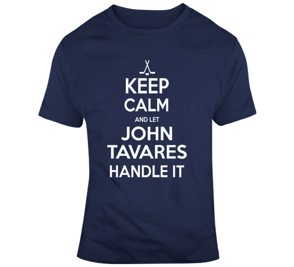 John Tavares Keep Calm Toronto Hockey Fan T Shirt - theSixTshirts