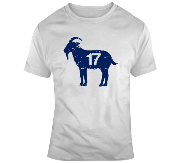 Wendel Clark 17 Goat Distressed Toronto Hockey Fan T Shirt