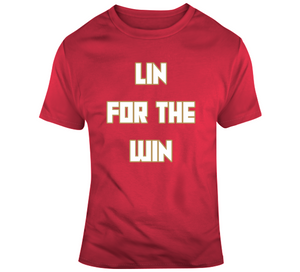 Jeremy Lin For The Win Toronto Basketball Fan T Shirt - theSixTshirts
