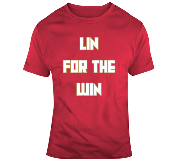 Jeremy Lin For The Win Toronto Basketball Fan T Shirt - theSixTshirts