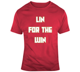 Jeremy Lin For The Win Toronto Basketball Fan T Shirt - theSixTshirts