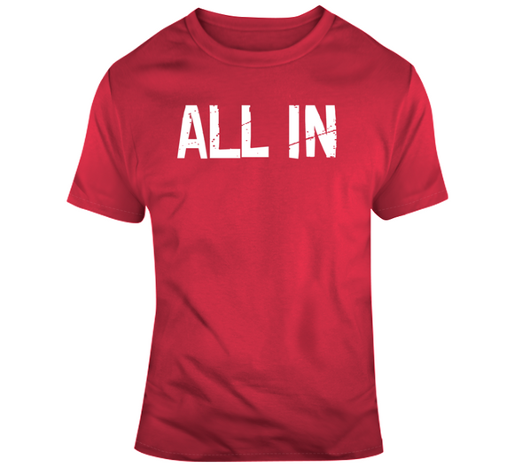 All In Distressed Toronto Basketball Fan T Shirt - theSixTshirts