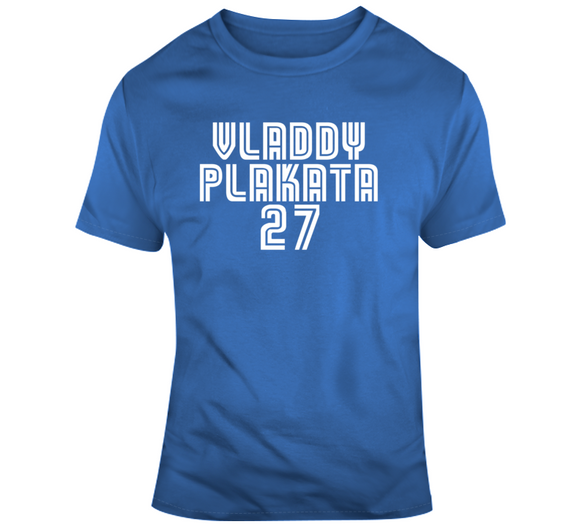 Vladimir Guerrero Jr Vladdy Plakata Toronto Baseball Fan V2 T Shirt