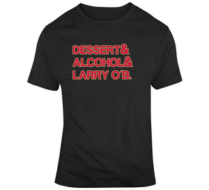Kawhi Leonard Dessert Alcohol Larry Ob Toronto Basketball Fan V2 T Shirt